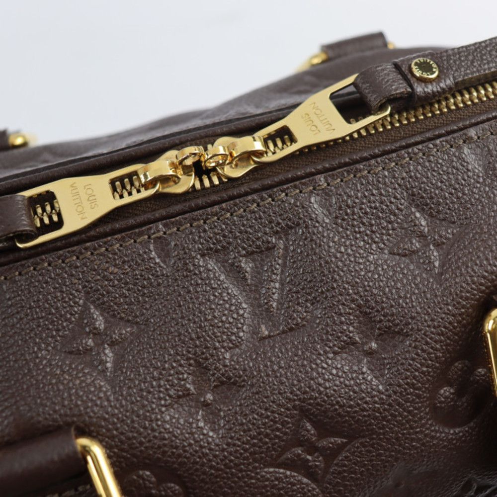 Speedy Bandouliere 25 2 Way Monogram Implant Tail Brown Gold Hardware - Picture 7 of 10